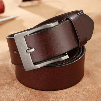 Men's Pin Buckle Business Casual Simple Belt - Effortless Professional
