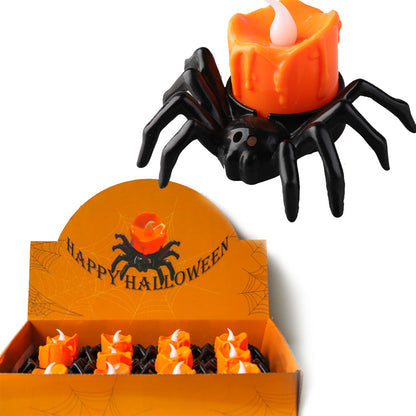 Halloween Festival Atmosfär Kreativa Halloween Spider Ljusstake Ornament