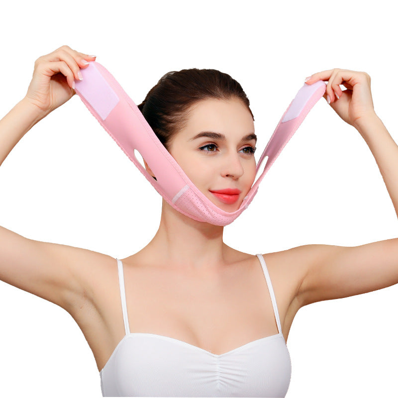 Ansikte Slim V-Line lyft upp mask kind chin hals Slimming tunn bält rem Skönhet Delikat ansikts tunn ansiktsbegränsning e Mask Slimping förbandet