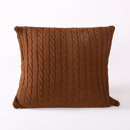 Acrylic Knit Cushion Reversible Office