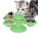 Cat Turntable Cat Windmill Toy Glödande Toy