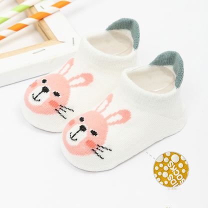 Three-dimensional Low Help Floor Socks Little Children's Socks