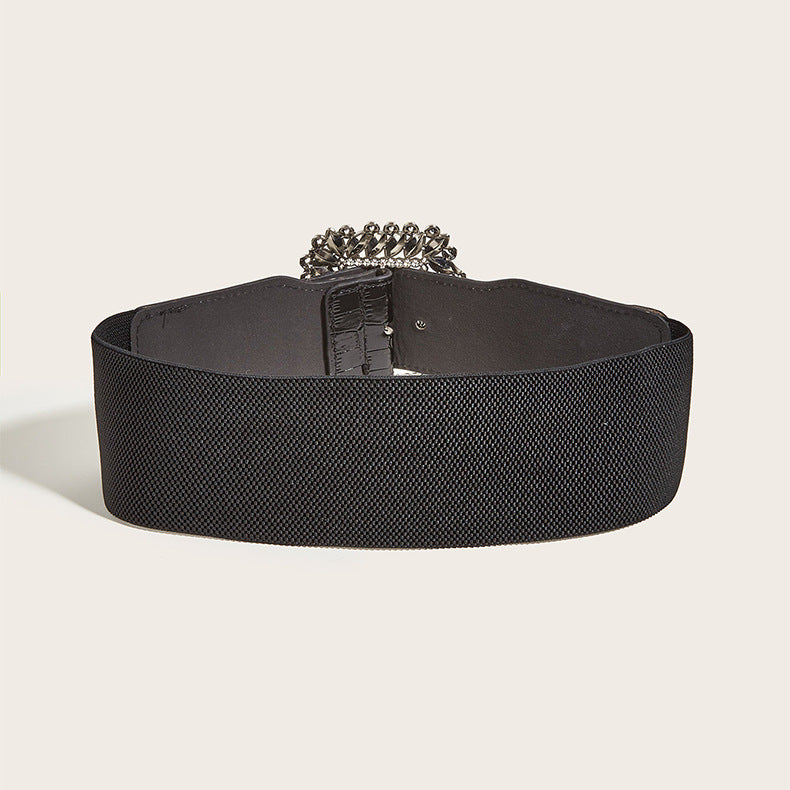 Ceinture large de style coréen pour femmes de style européen et américain