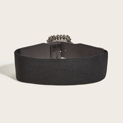 Ceinture large de style coréen pour femmes de style européen et américain