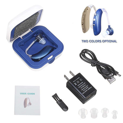 Hearing Aid Earphones With Rechargeable Sound Amplifier