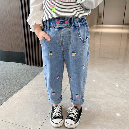 Baby Girl Style Casual Pants