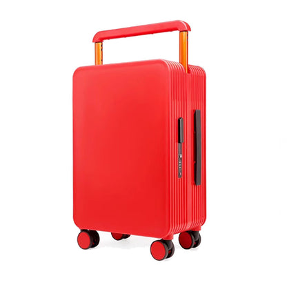 Valise à barre de traction large et belle valise de grande capacité pour femmes