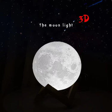 3D Printing Moon Night Table Lamp Chinese Valentine's Day Gift