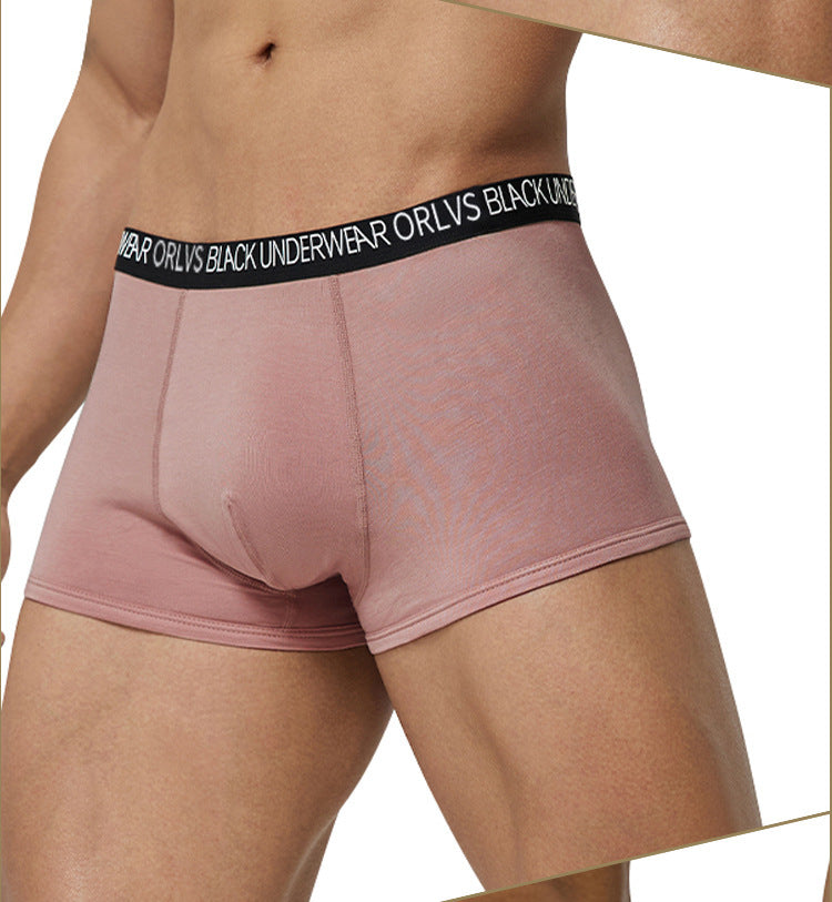 Men's Underwear Boxers Modal Loose Breathable Boxer Briefs