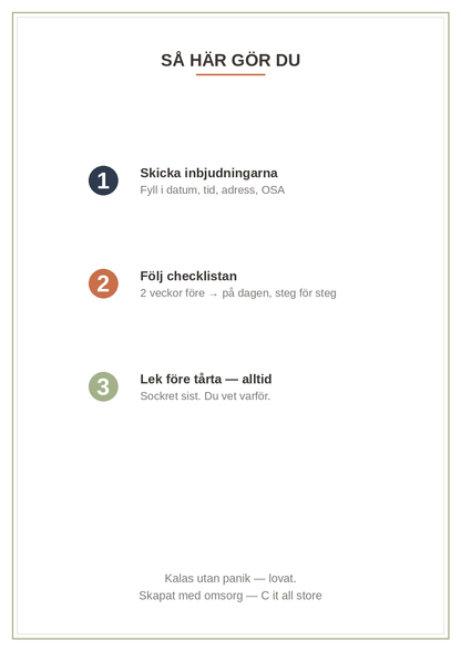 Barnkalas-paketet — inbjudan, 10 lekar, tårtprickar, tags, checklista & vimplar (printbar PDF)
