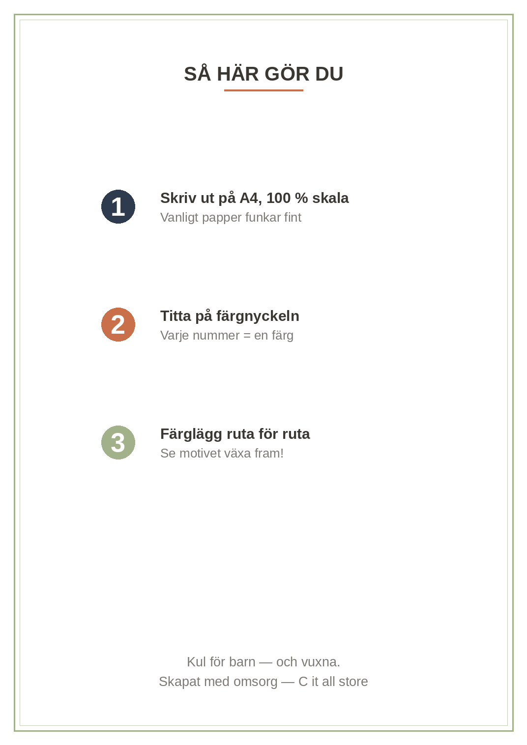 Färglägg efter nummer — Jul vol. 1: 8 pixel-motiv (printbar PDF)