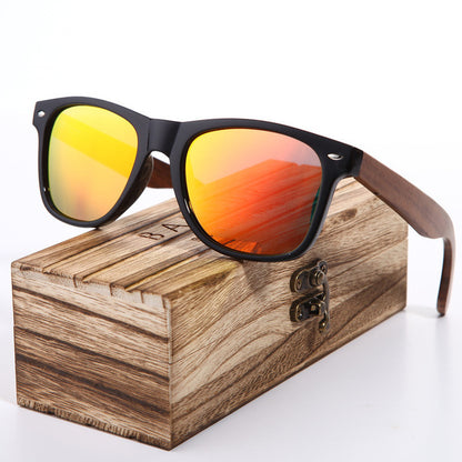 Stylish Wood Sunglasses