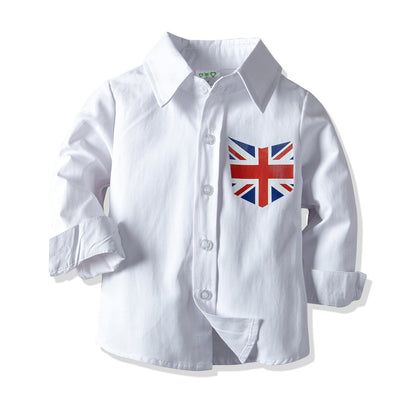 Baby Boy Long Sleeve Bottoming Shirt
