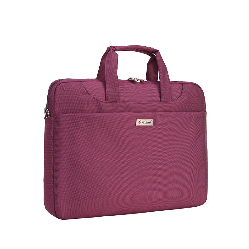 Classic style liner computer bag