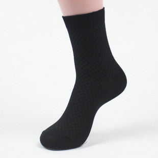 Chaussettes pour hommes, nouvelles chaussettes en fibre de bambou