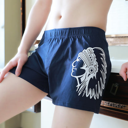 Men's Underwear Loose Boxer Plus Size Cotton Pajama Pants