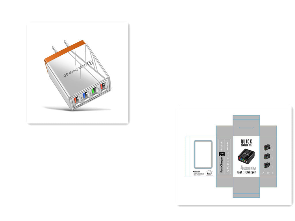 5V 3A Snabbladdning USB Charge Quick Charge 3.0