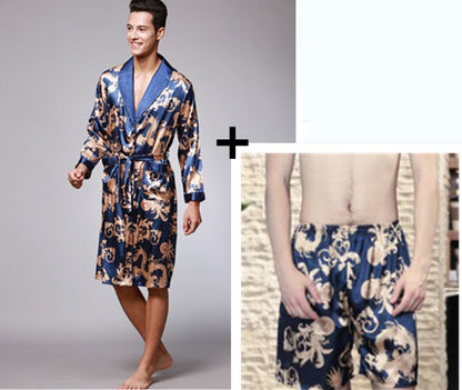 Nightwear Men pyjamas Nightgown Pijamas