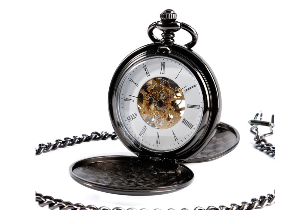 Vintage manual mechanical pocket watch