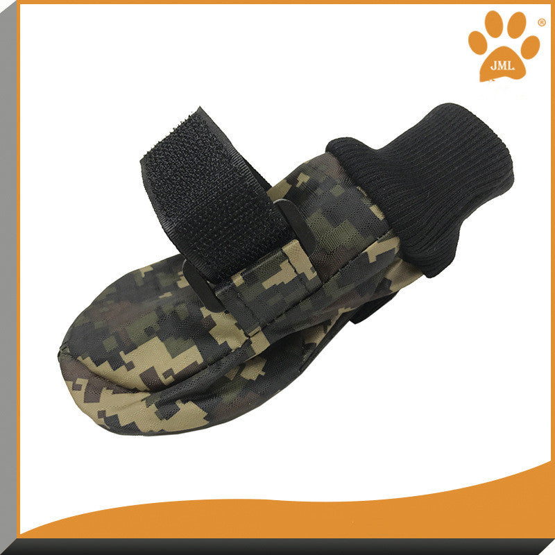 Waterproof walking pet shoes