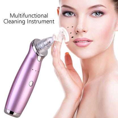 Electric Blackhead Remover Pore Vacuum Suction Diamond Dermabrasion Face Cleaner