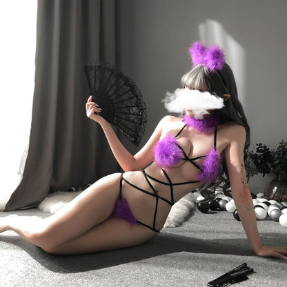 Lingerie Temptation Suit - Alluring Intimate Apparel Set
