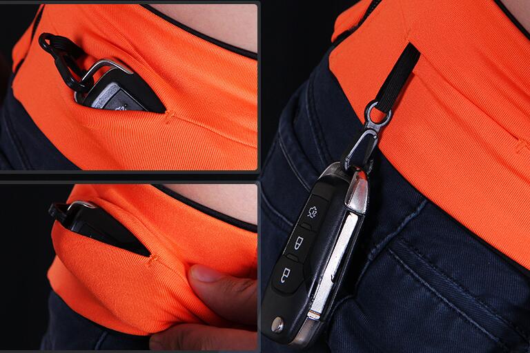 Outdoor Sports Waistband Elastic Mobile Phone Bag Sports Belt Bag