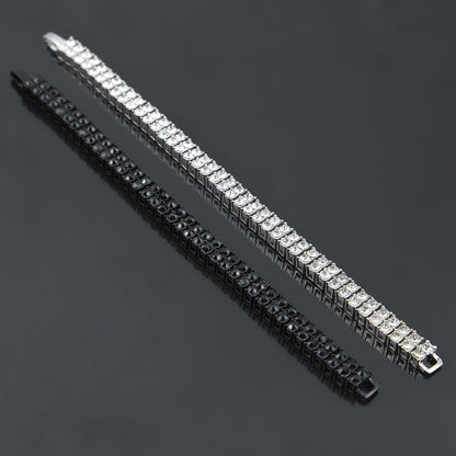 Europa och Amerika hip hop hop varm 2 rad armband herr rhinestone armband blingbling gränsöverskridande leverans NB 20