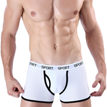 Men's Cotton Sports Boxer Briefs