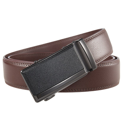 Men's Business Split Leather Belt - Professional Excellence