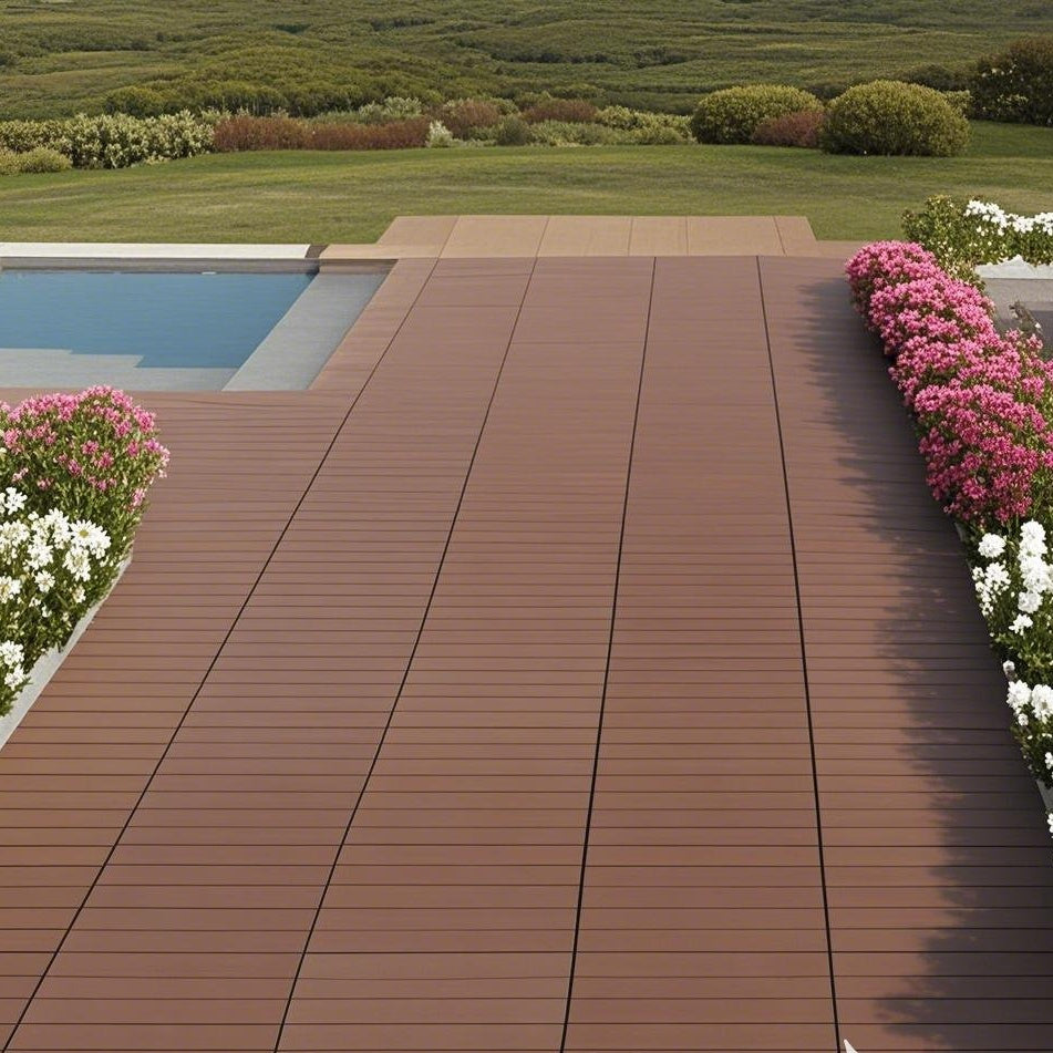 Waterproof, Wear-resistant, DIY Assembly, Garden, Courtyard, Balcony,plastic Flooring