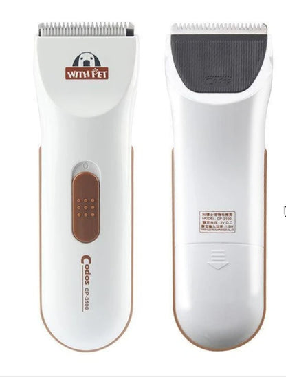 Professional Pet Grooming Clipper - Ceramic Blade Electric Hair Trimmer for Dogs & Cats