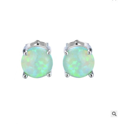 Personalized All-Match Opal Opal Fashion Earrings Earrings Female Earrings Earrings