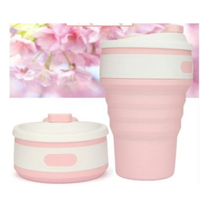 Coffee Mugs Travel Collapsible Silicon Cup Folding Water Cups BPA FREE Food Quality Drink Ware Mug Tea Coffee Cups