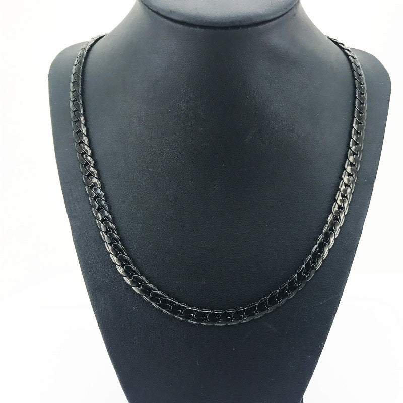 18K Gold Plated Clavicle Chain Necklace - Unisex Jewelry