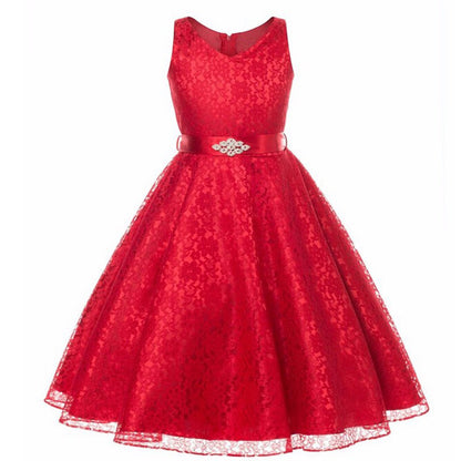 Kids girls dress children Costume Girls Dress Lace Dress Tong Wholesale