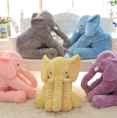 Elephant Doll Kudde Baby Comfort Sleep With