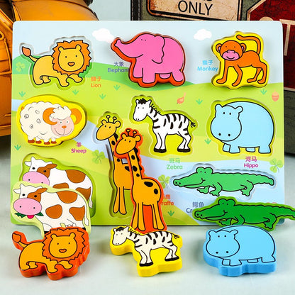 Children's puzzle toys