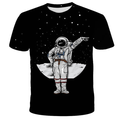 Astronaut T-shirt med digitaltryck