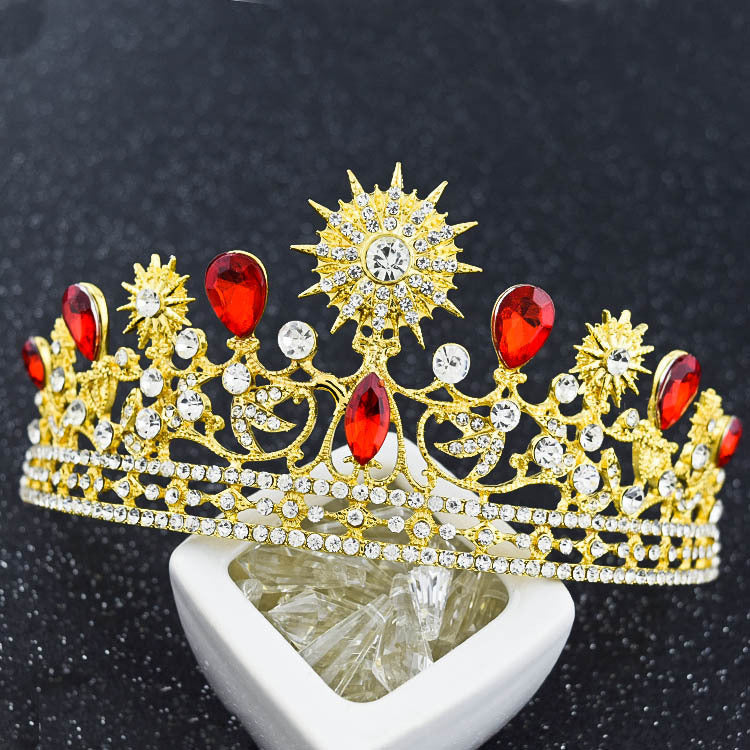 European Style Wedding Alloy Crown Hair Accessories