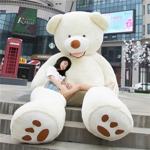 Processing export plush toy bear Teddy bear American big bear leather shell factory direct one generation