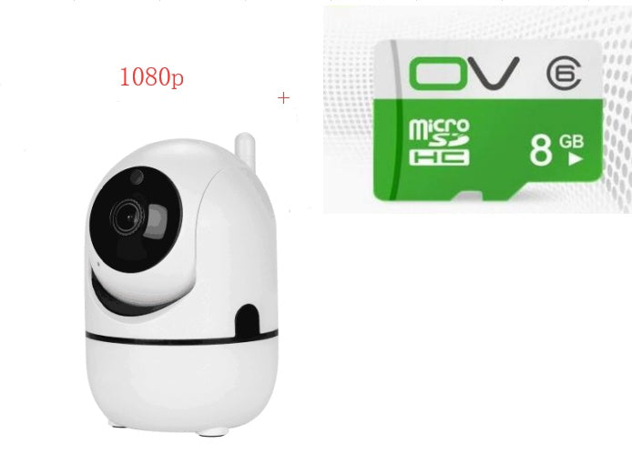 1080P moln trådlös IP-kamera Intelligent automatisk spårning av mänskliga hemsäkerhetsövervakning CCTV-nätverk wifi-kamera