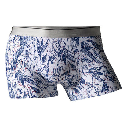 Kalsonger Man Ice Silk Herr Underkläder Boxershorts Seamless