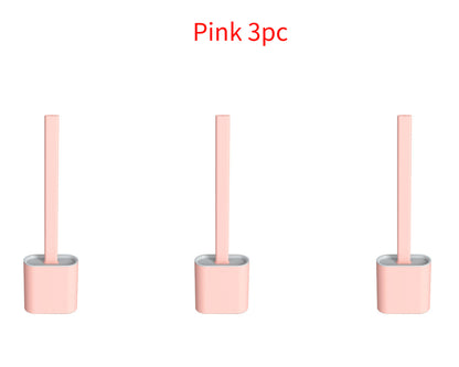 Mjuk toalettborste Hushålls toalettrengöringsborste