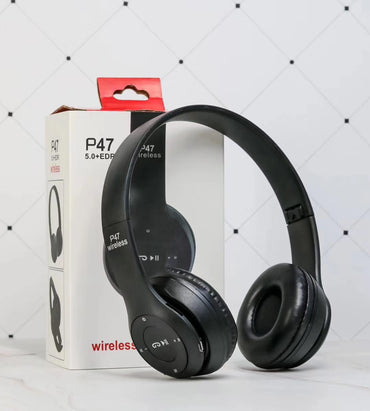 Trådlösa headset med hopfällbara stereobas Bluetooth-hörlurar barnflicka hjälm present, med mikrofon USB Bluetooth 5.0-adapter för TV-spel