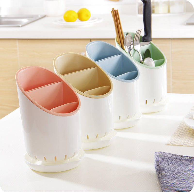 Detachable Kitchen Storage Drain Rack Barrel