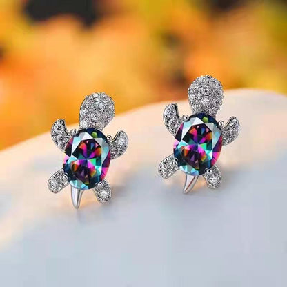 Cute Little Animal Niche Design Earrings Jewelry Stud Earrings