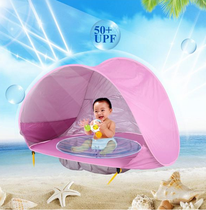 Tente de plage pour bébé, Camping en plein air pour enfants, facile à plier, imperméable, auvent solaire, protection UV