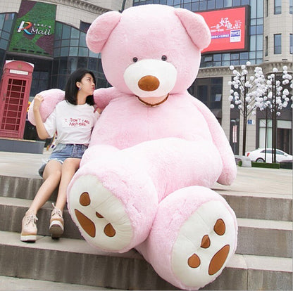 Processing export plush toy bear Teddy bear American big bear leather shell factory direct one generation