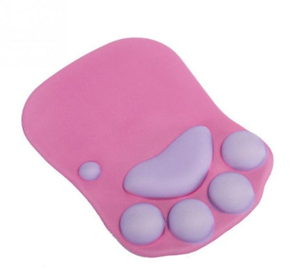 Personlighet Cat Paw Bekväm mjuk kontor Desk Decor Handled Support Mus Pad